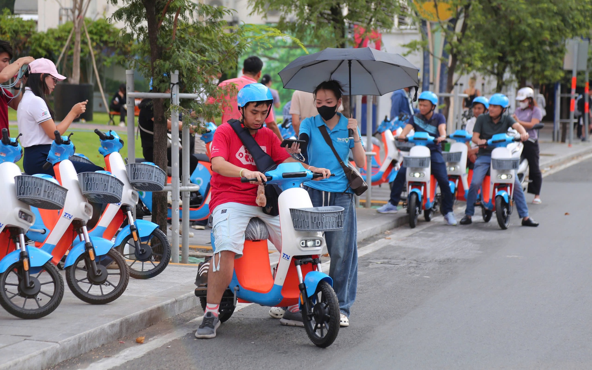 TP HCM mở th&ecirc;m 37 trạm xe đạp điện c&ocirc;ng cộng - Ảnh 2.