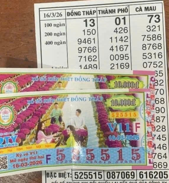 Kết quả xổ số miền Nam 17 - 3: Hai giải độc đắc được xác định tại TPHCM và An Giang - Ảnh 4. Kết quả xổ số miền Nam 17 - 3: Hai giải độc đắc được xác định tại TPHCM và An Giang - Ảnh 4.