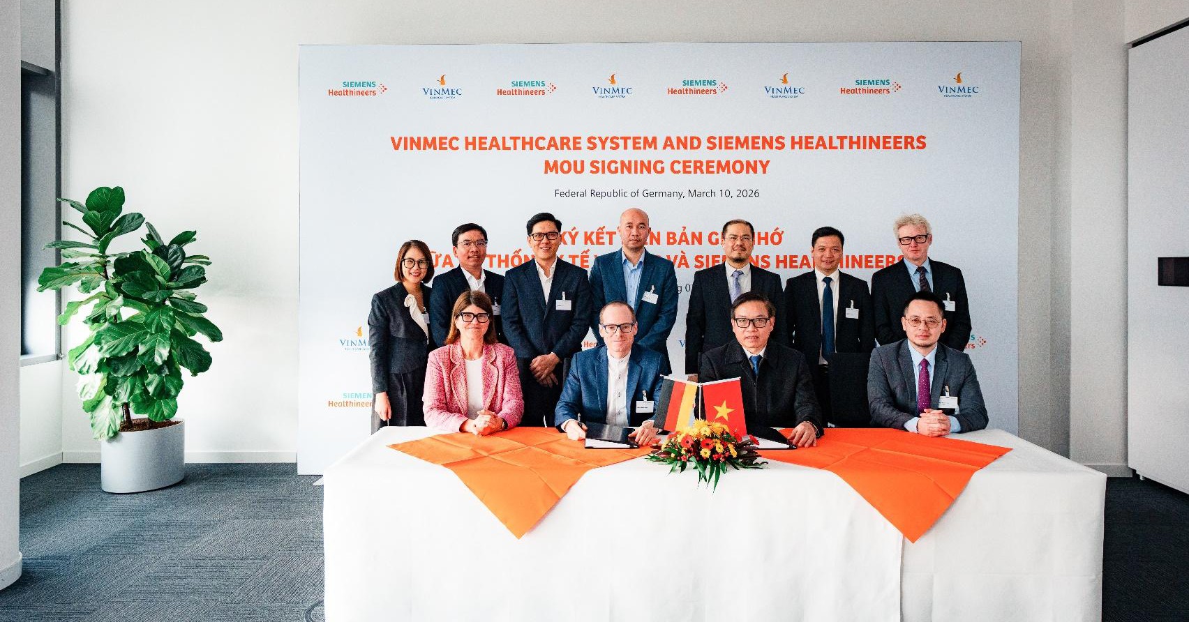 Siemens Healthineers và Vinmec hợp tác thúc đẩy đổi mới công nghệ y tế tại Việt Nam