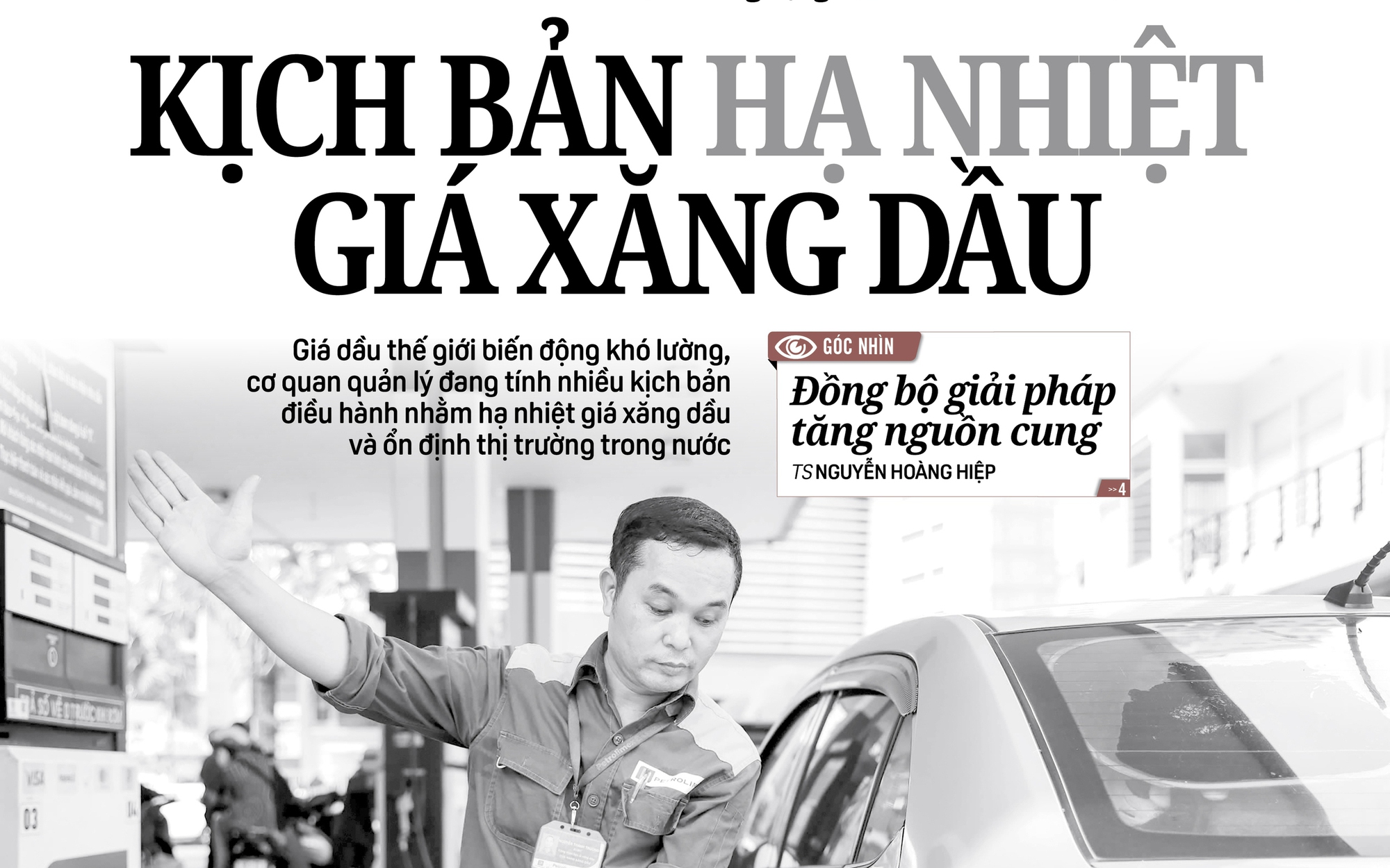 Kịch bản hạ nhiệt giá xăng dầu - Ảnh 1.