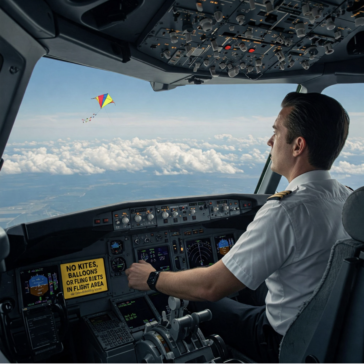 Bất ngờ vật thể tại sân bay Cát Bi khiến nhiều chuyến bay phải chuyển hướng - Ảnh 1.