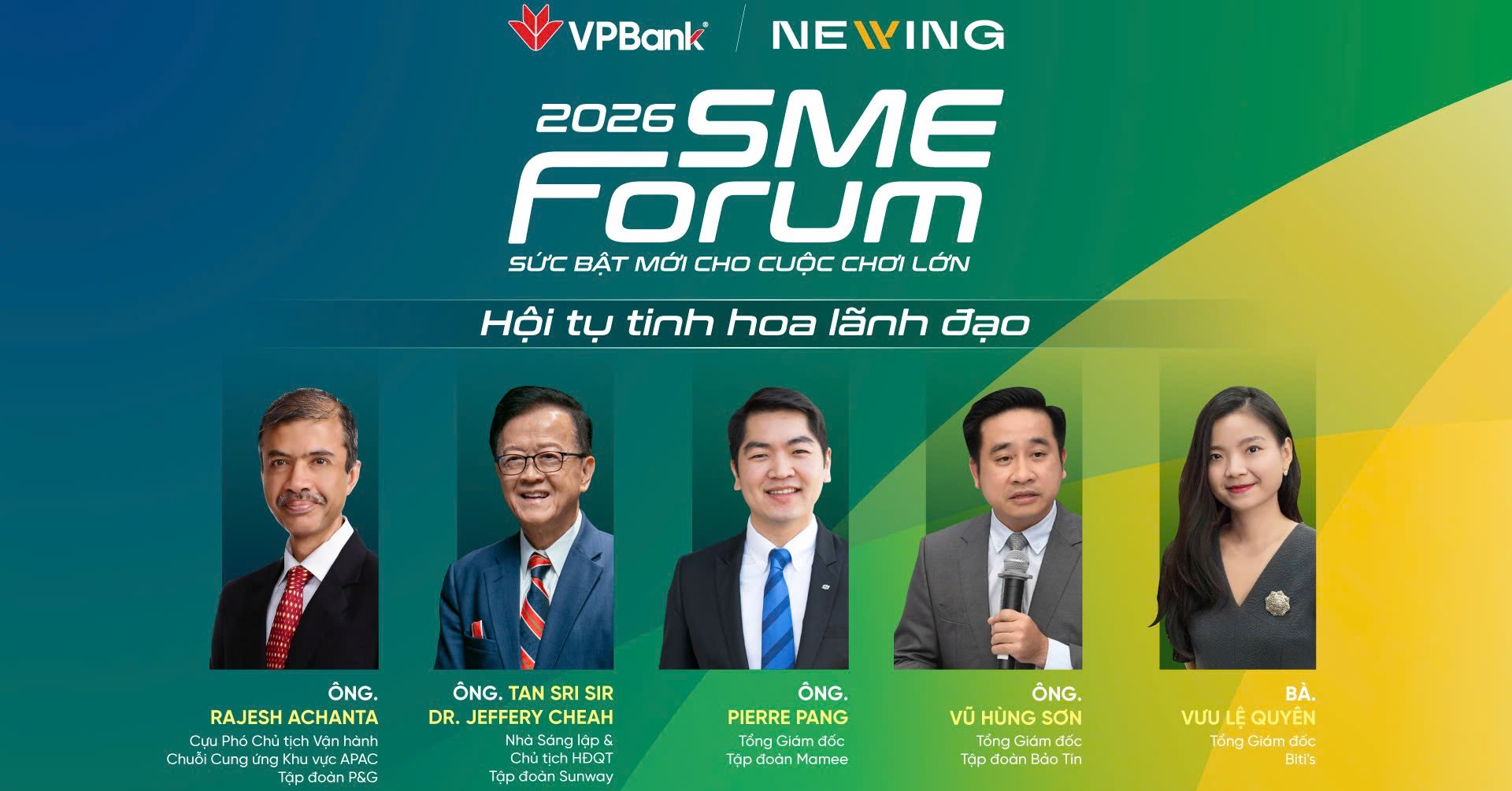 Viết tiếp chương mới cho doanh nghiệp Việt qua nhịp cầu thịnh vượng SME Forum 2026