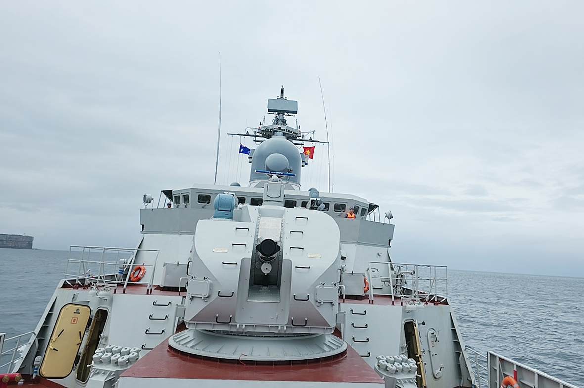 Tàu 016 Quang Trung tham gia duyệt binh Hải quân quốc tế tại australia 2026 - Ảnh 4.