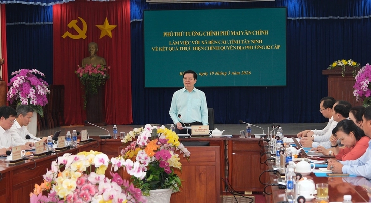 Phó Thủ tướng Mai Văn chính yêu cầu Tây Ninh khắc phục tình trạng thiếu cán bộ cơ sở - Ảnh 2.
