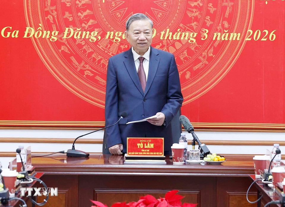 Tổng Bí thư: Đường sắt kết nối Việt Nam - Trung Quốc phải là một đột phá chiến lược - Ảnh 2.