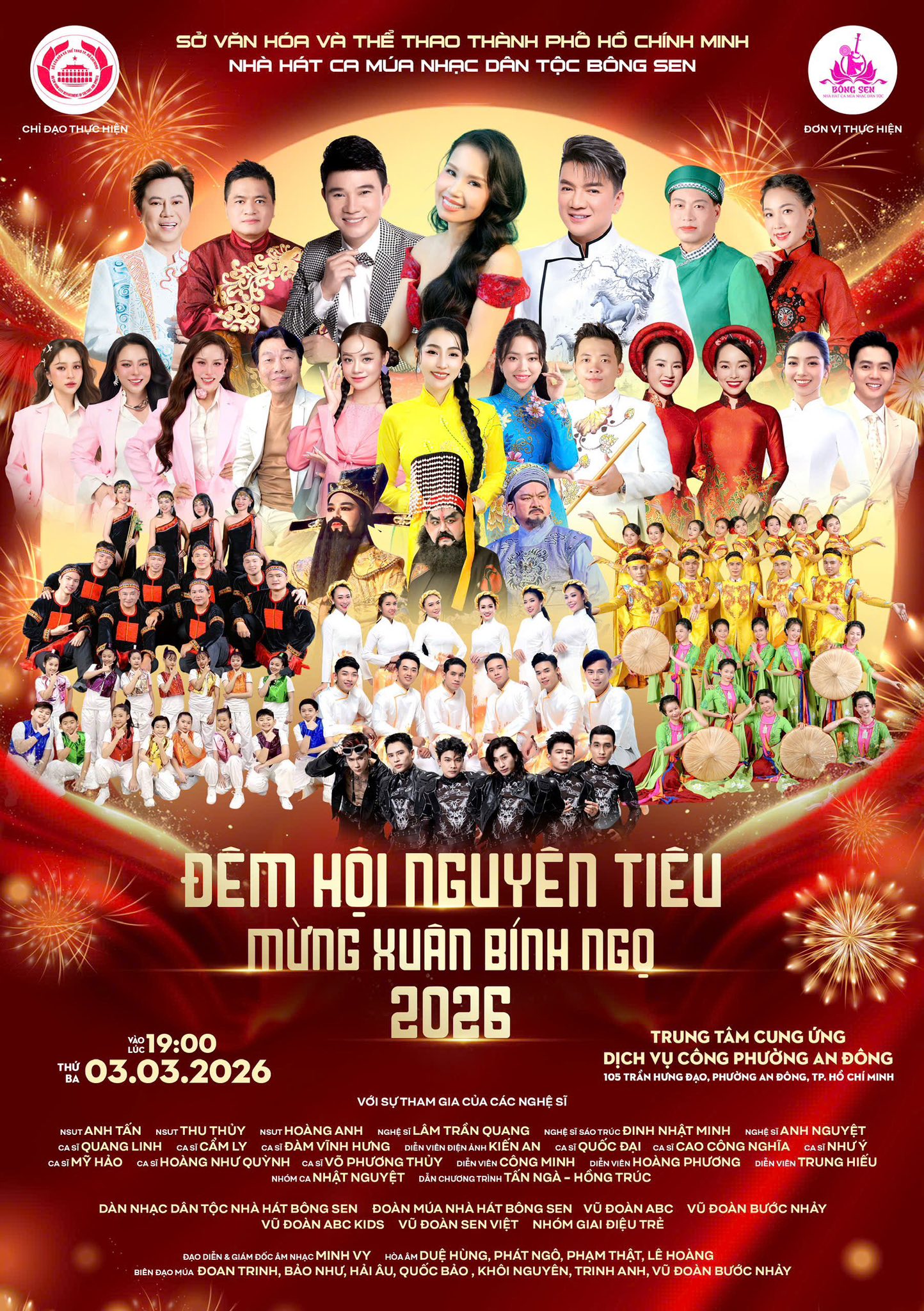 Đàm Vĩnh Hưng, Cẩm Ly, Quang Linh hội ngộ trong "Đêm hội Nguyên Tiêu 2026" - Ảnh 4.