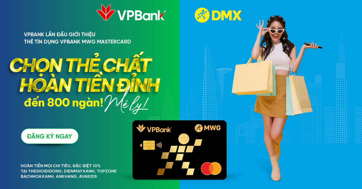 VPBank MWG Mastercard: Khi chi tiêu cho công nghệ trở thành thói quen tài chính của người trẻ
