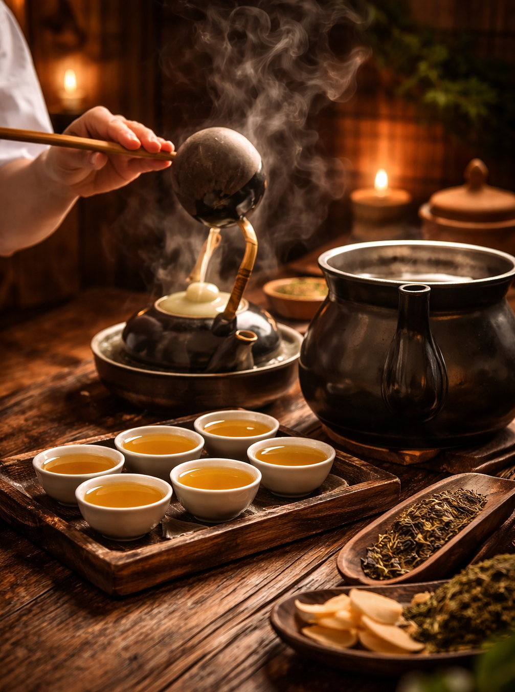 Về Huế thương thưởng thức tr&agrave; cung đ&igrave;nh - Ảnh 1.