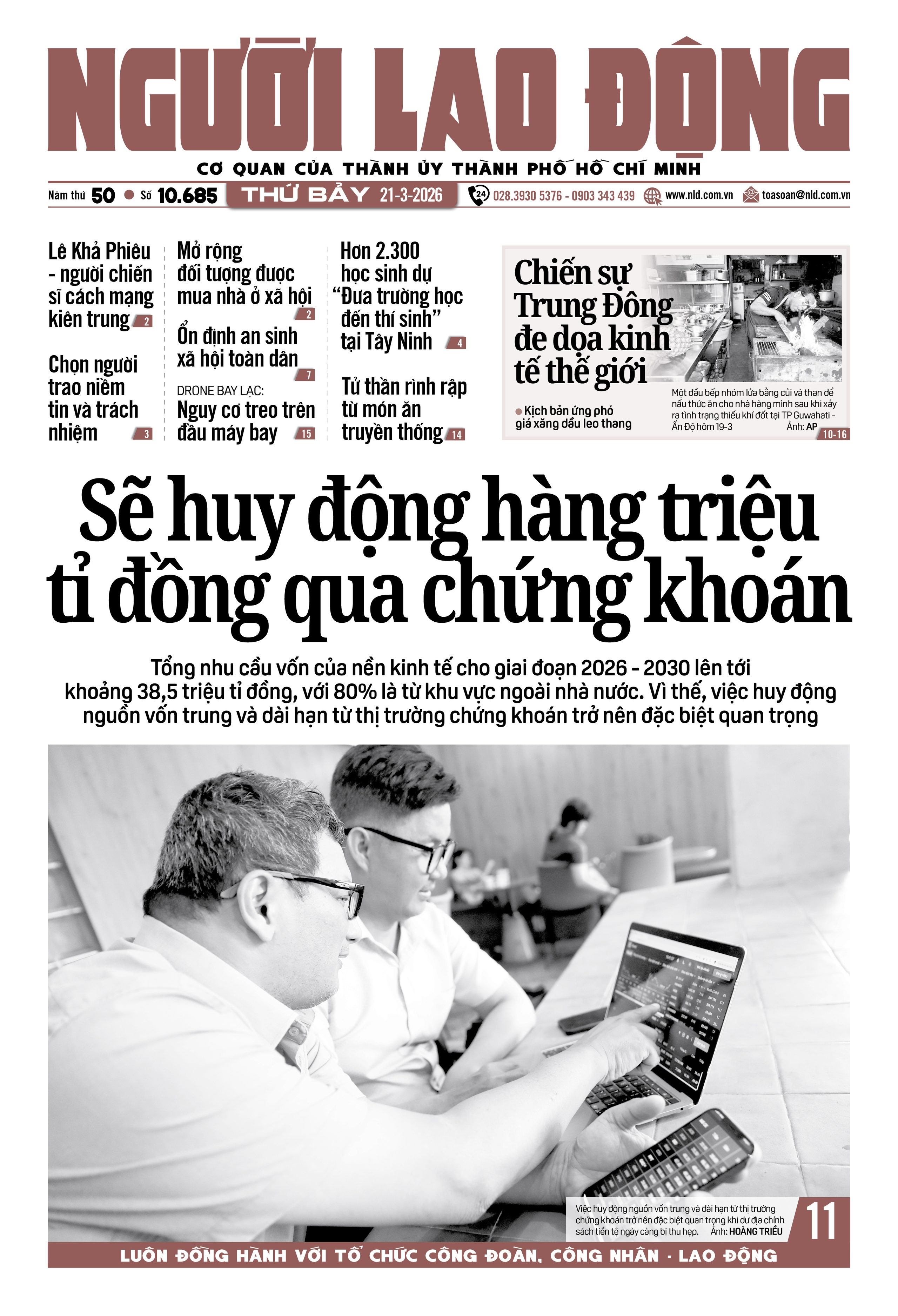 Báo in ngày 21-3: Tử thần rình rập từ món ăn truyền thống - Ảnh 1.