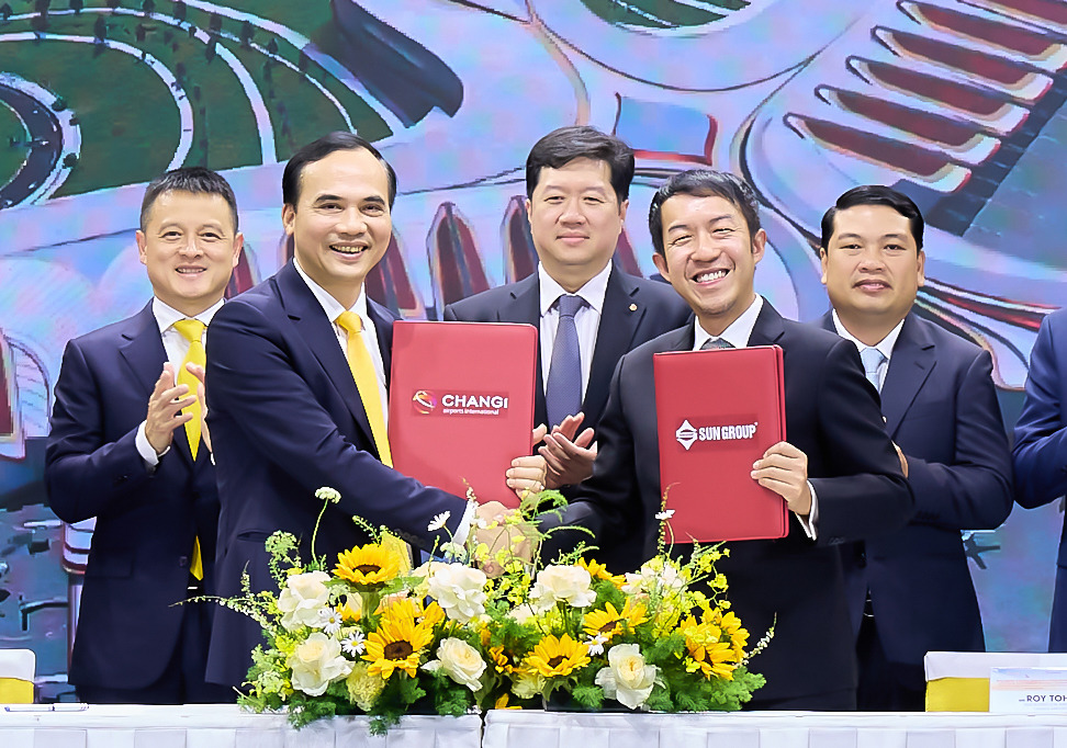 Sun Group hợp t&aacute;c Changi vận h&agrave;nh s&acirc;n bay Ph&uacute; Quốc theo chuẩn 5 sao - Ảnh 2.