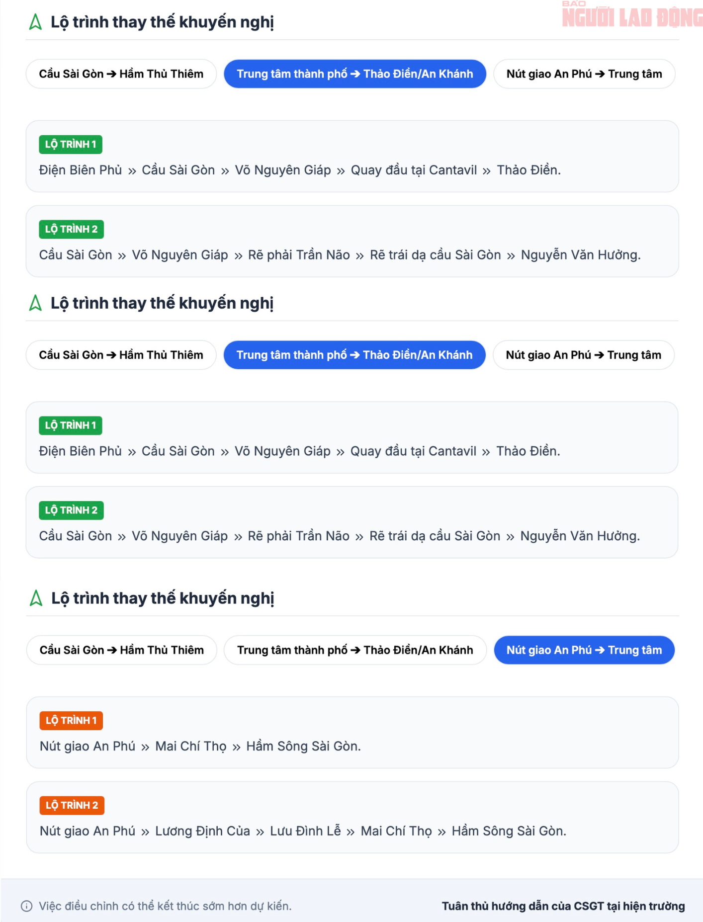 Xem chi tiết lịch điều chỉnh giao th&ocirc;ng ở khu đ&ocirc; thị mới Thủ Thi&ecirc;m - Ảnh 2.