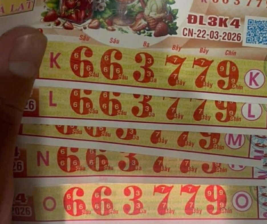 2 giải độc đắc của xổ số miền Nam lộ diện ở Tây Ninh vào sáng 23-3 - Ảnh 3.