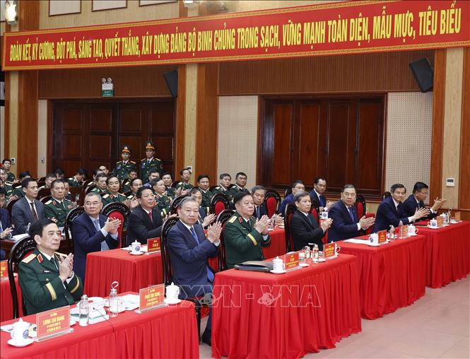 Tổng B&iacute; thư T&ocirc; L&acirc;m khẳng định vai tr&ograve; Binh chủng C&ocirc;ng binh trong lịch sử Việt Nam 2026 - Ảnh 2.