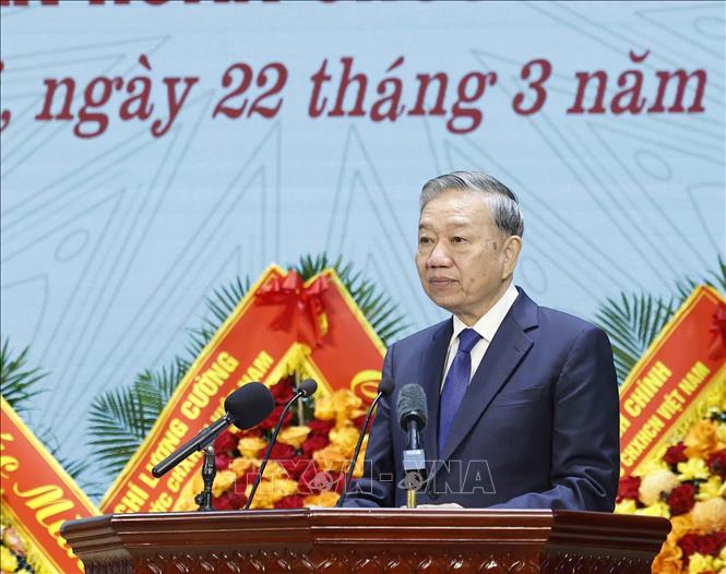 Tổng B&iacute; thư T&ocirc; L&acirc;m khẳng định vai tr&ograve; Binh chủng C&ocirc;ng binh trong lịch sử Việt Nam 2026 - Ảnh 5.