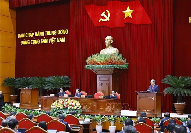 Hình ảnh khai mạc Hội nghị Trung ương 2 - Ảnh 2.