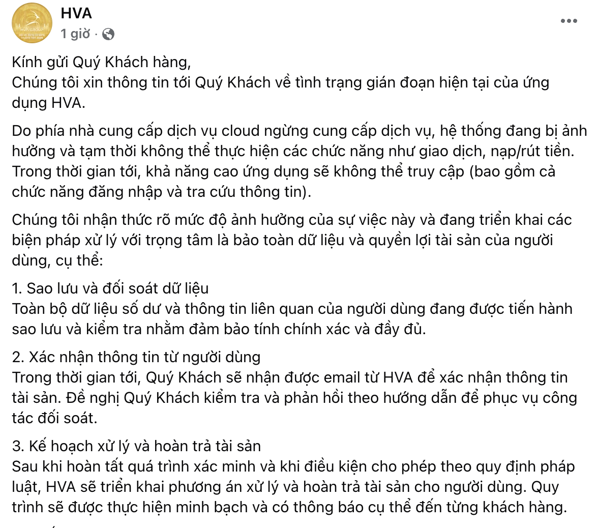 CEO doanh nghiệp đứng sau ONUS nói gì khi hệ thống “đóng băng”? - Ảnh 1.