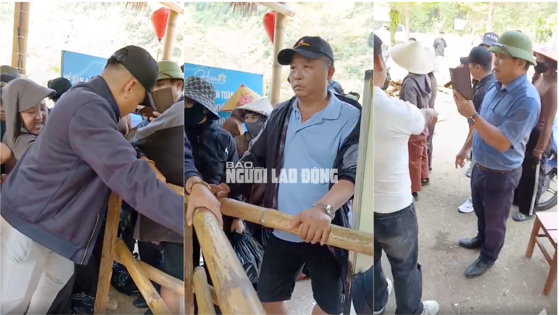 Khoảng 20 người, đa số là phụ nữ, tràn vào Khu du lịch Hava gây rối - Ảnh 2.