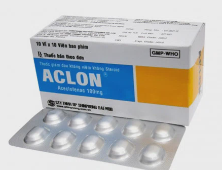 Thu hồi l&ocirc; thuốc Aclon vi phạm chất lượng mức độ 2 - Ảnh 1.