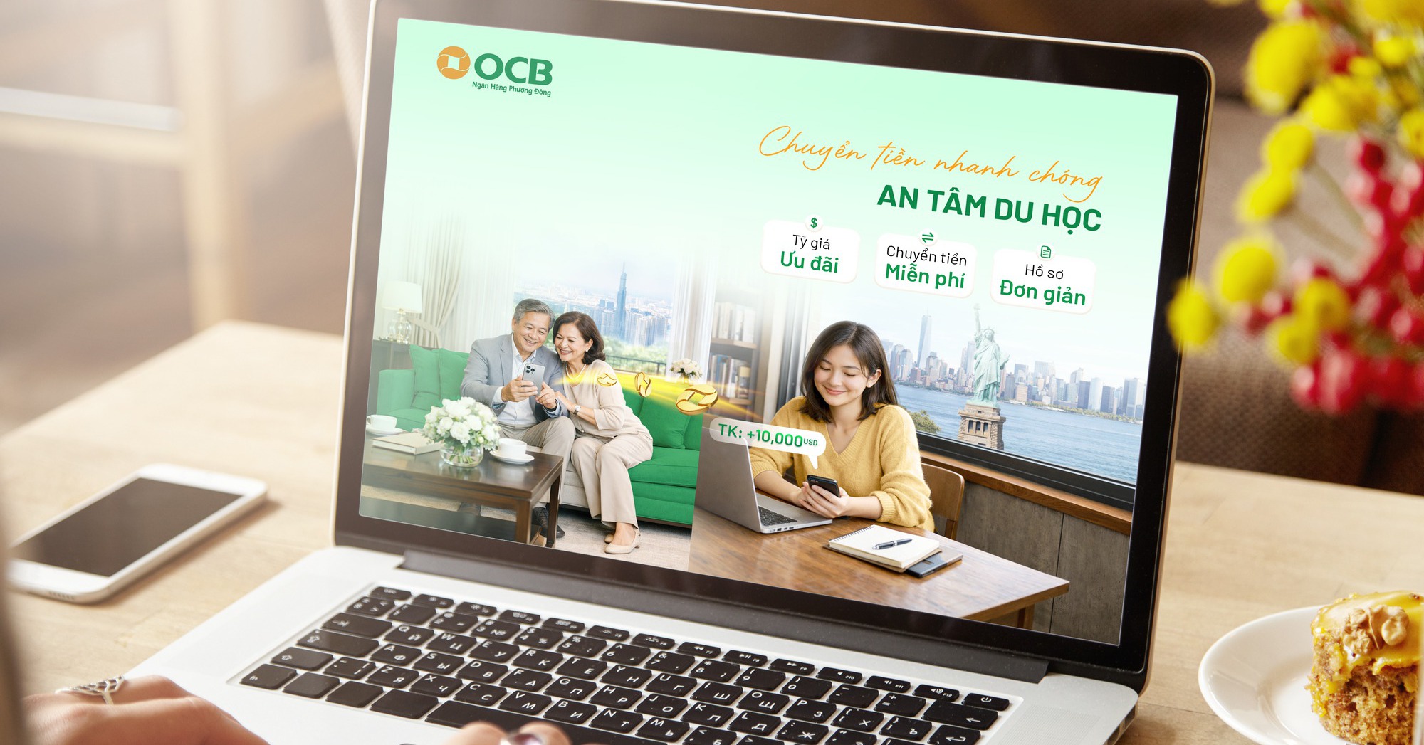 Phụ huynh "nhẹ gánh" chi phí nhờ ưu đãi chuyển tiền quốc tế 0 đồng từ OCB