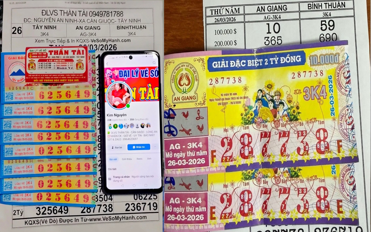 Xổ số miền Nam 2026: Đại l&yacute; Hổ g&acirc;y sốt với giải độc đắc tr&uacute;ng thưởng li&ecirc;n tục - Ảnh 6.