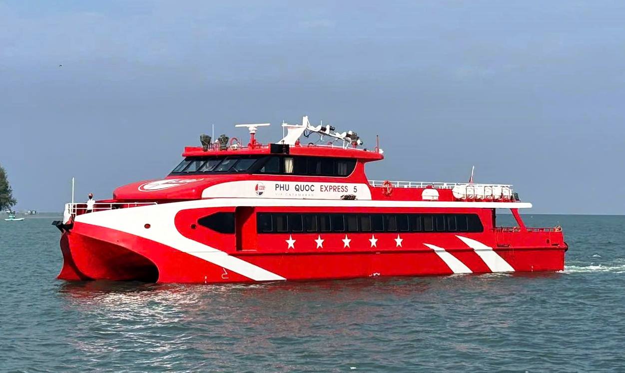 Tàu cao tốc Phú Quốc giảm 