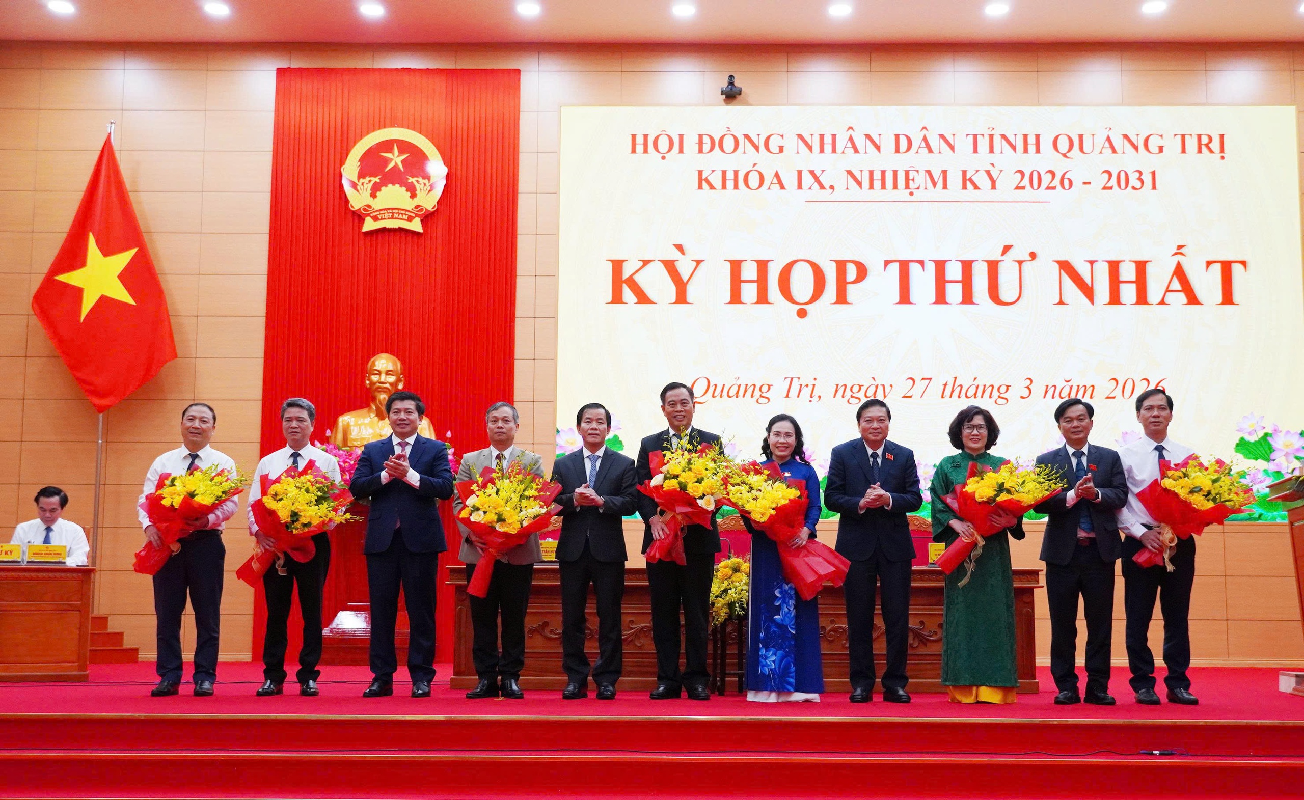 Ông Nguyễn Đăng Quang được bầu làm Chủ tịch HĐND tỉnh Quảng Trị với 100% phiếu - Ảnh 1.