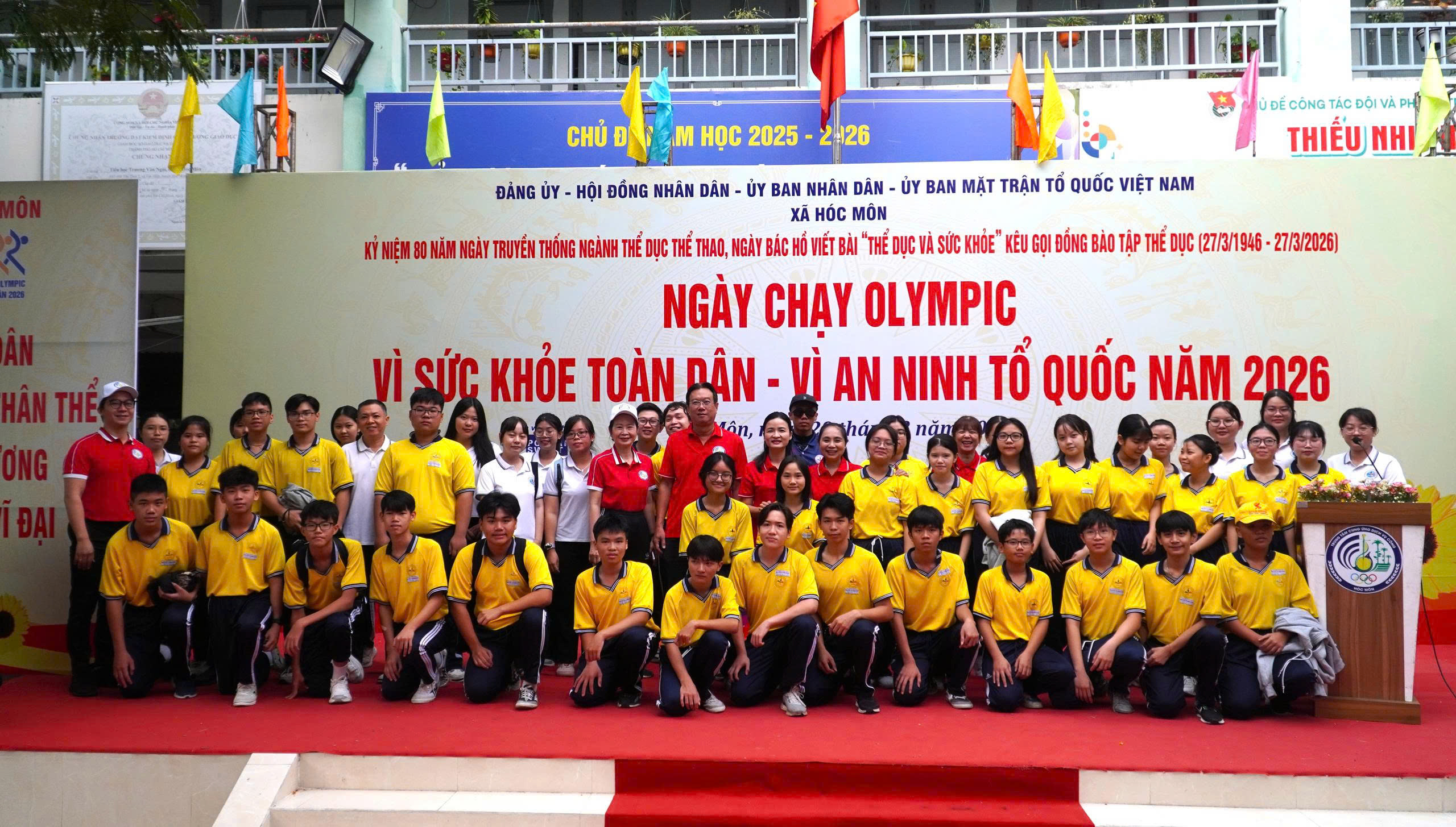 Hơn 600 học sinh, sinh viên xã Hóc Môn 