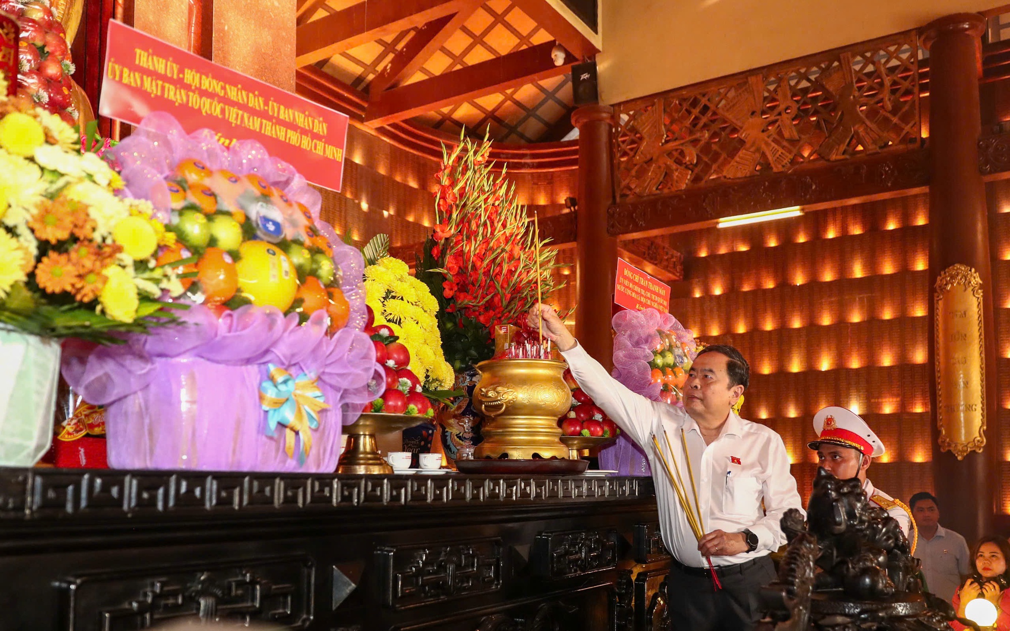 Chủ tịch Quốc hội Trần Thanh Mẫn: tăng quyền chủ động cho TPHCM trong quản l&yacute; đất đai, hạ tầng - Ảnh 3.