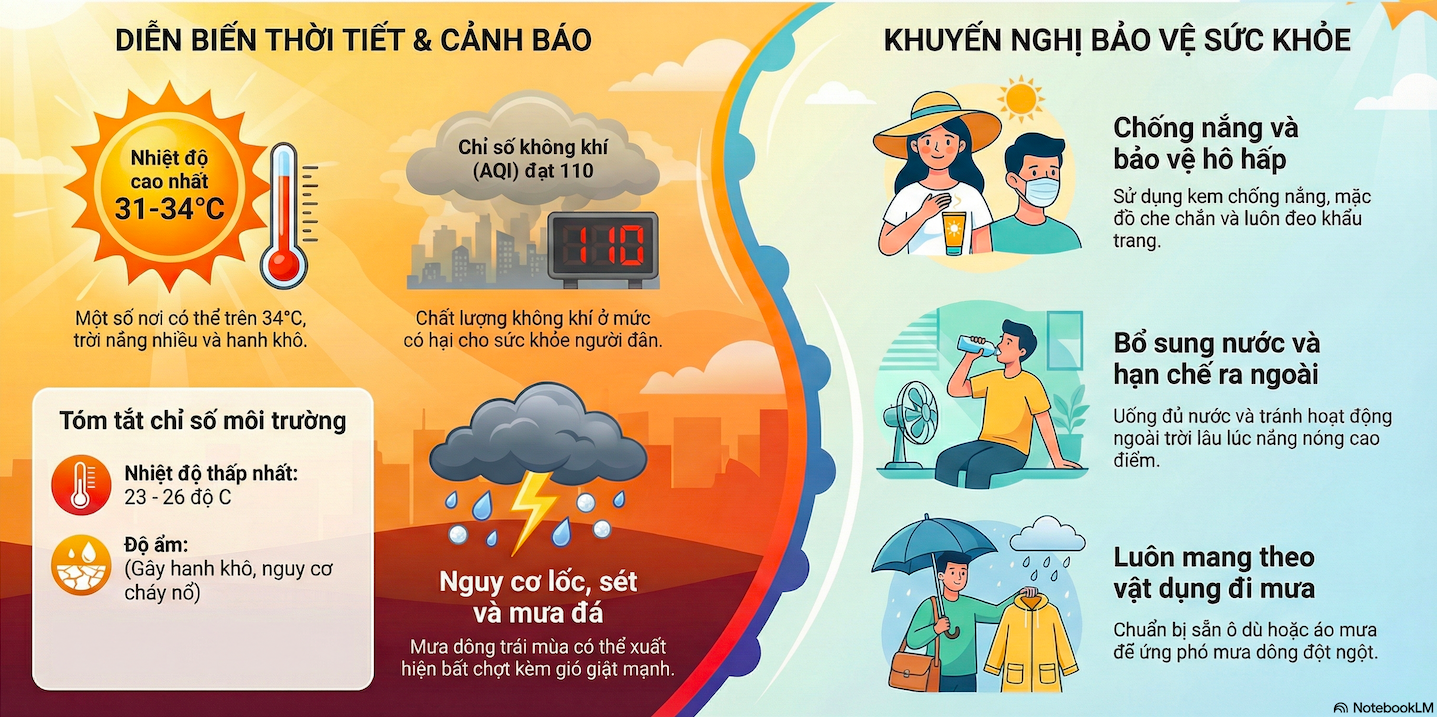 Dự báo thời tiết hôm nay, 3-3: TPHCM và Nam Bộ nắng nóng - Ảnh 2.