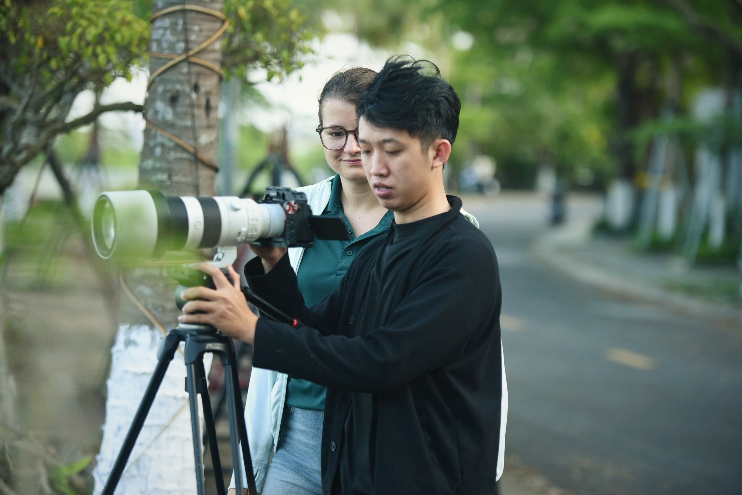 Ngắm đ&agrave;n c&ograve; về kiếm ăn b&ecirc;n s&ocirc;ng H&agrave;n, giữa trung t&acirc;m Đ&agrave; Nẵng - Ảnh 10.