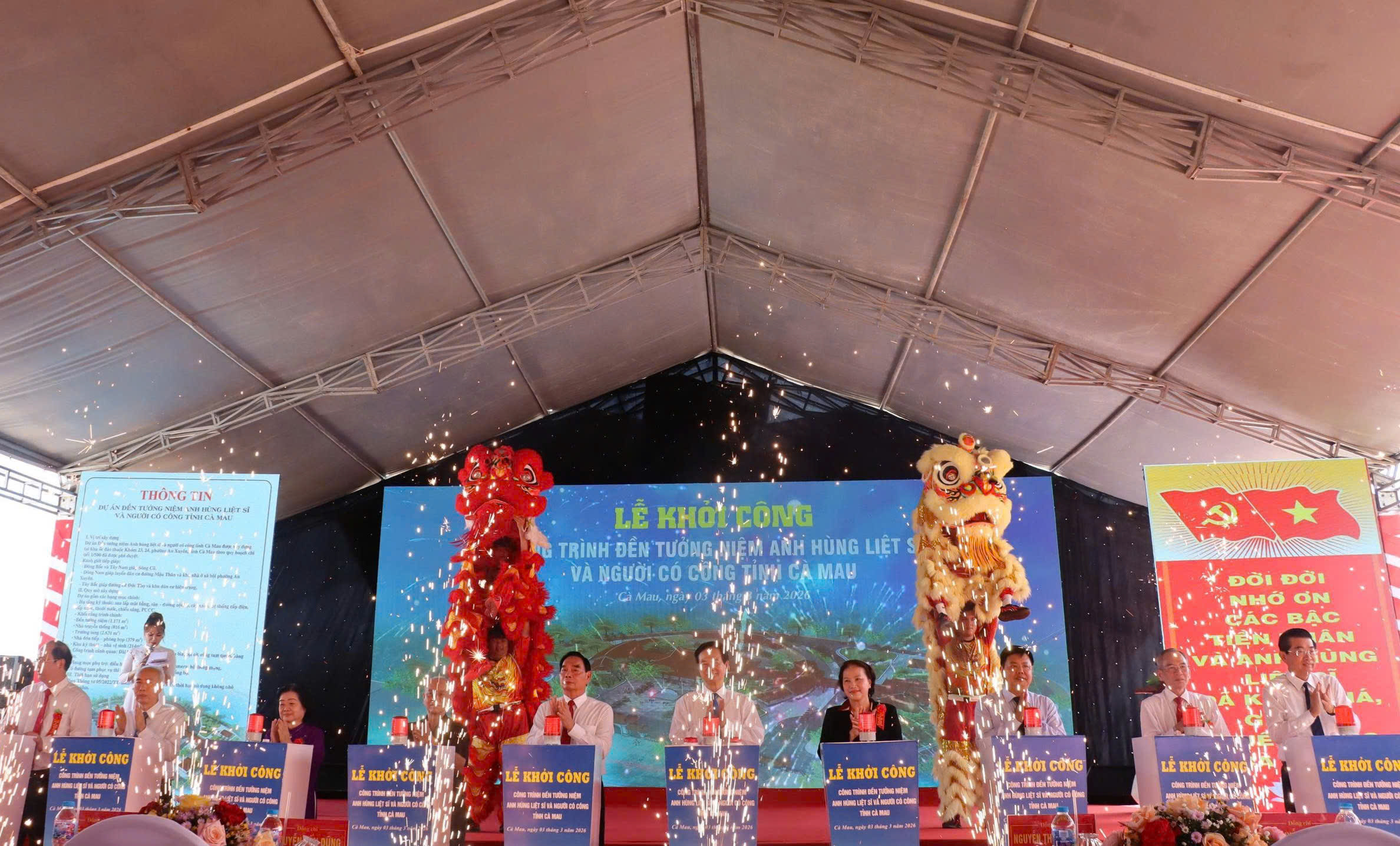 Nguyên Thủ tướng Nguyễn Tấn Dũng dự khởi công công trình có ý nghĩa quan trọng ở Cà Mau - Ảnh 6.