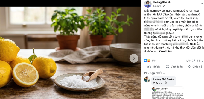 Thần th&aacute;nh h&oacute;a chanh chữa b&aacute;ch bệnh, sự thật c&oacute; trục lợi ph&iacute;a sau - Ảnh 1.