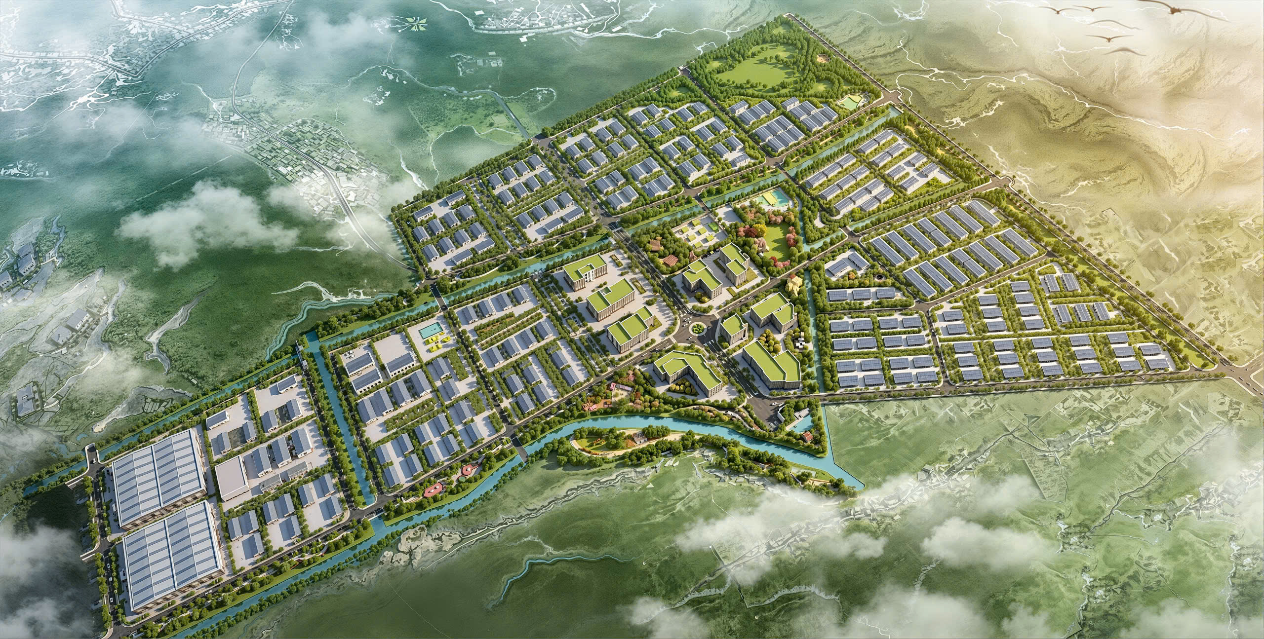 T&T Group đầu tư Khu C&ocirc;ng nghiệp V&agrave;m Cống th&uacute;c đẩy kinh tế An Giang 2026 - Ảnh 1.