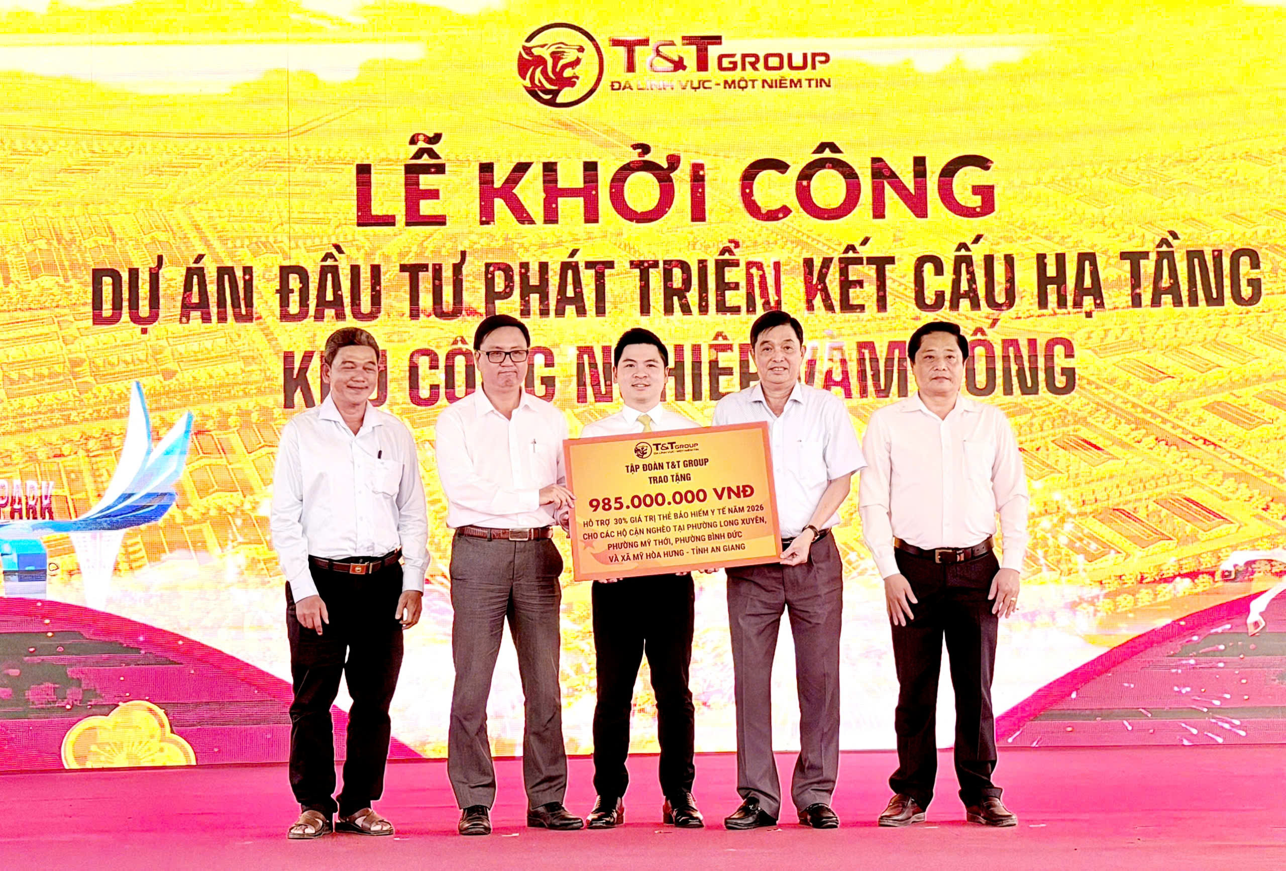 T&T Group đầu tư Khu C&ocirc;ng nghiệp V&agrave;m Cống th&uacute;c đẩy kinh tế An Giang 2026 - Ảnh 4.