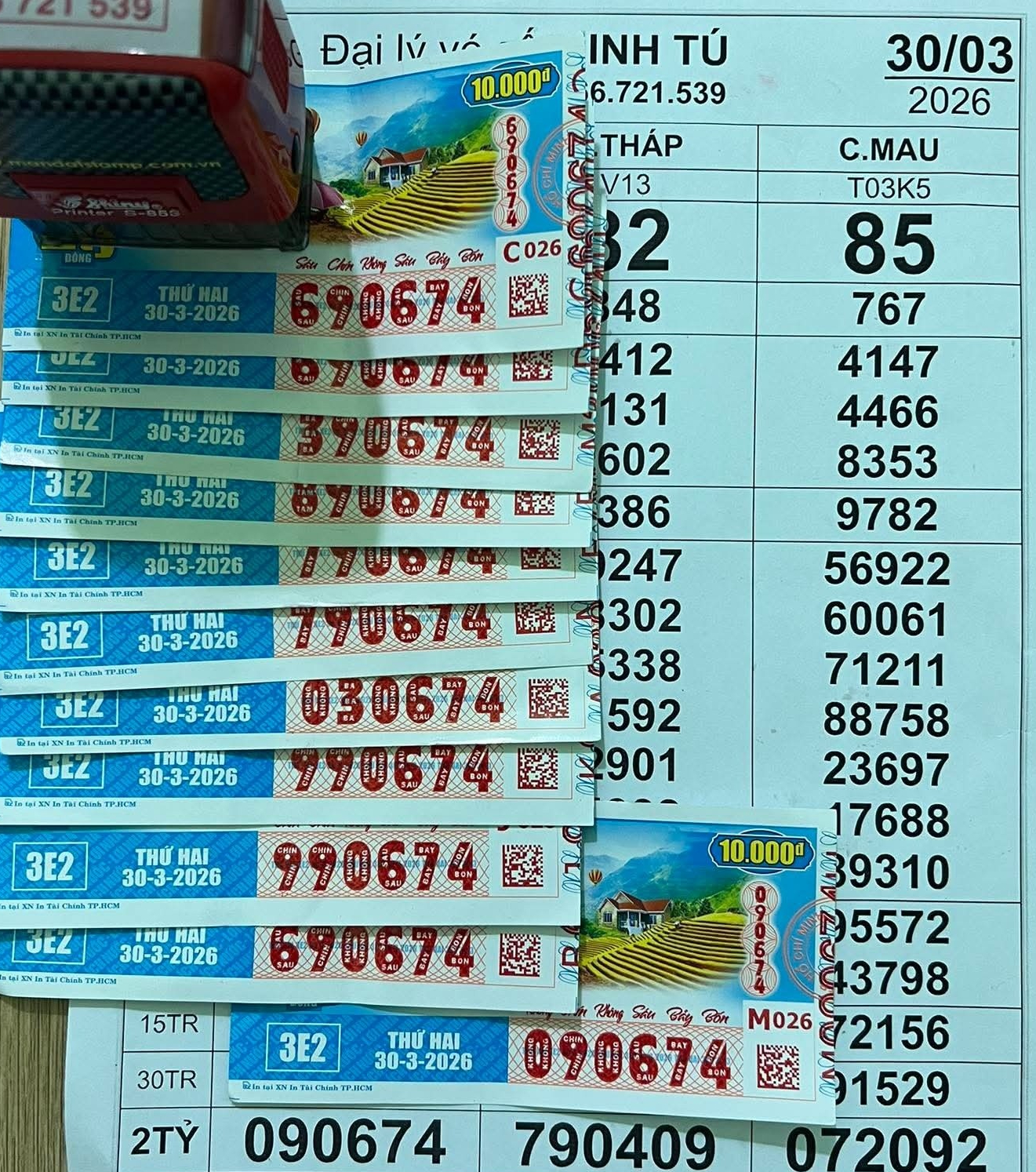 Xổ số miền Nam 31 - 3: Nhiều người trúng thưởng tại Tây Ninh và Đồng Nai - Ảnh 5. Xổ số miền Nam 31 - 3: Nhiều người trúng thưởng tại Tây Ninh và Đồng Nai - Ảnh 5.