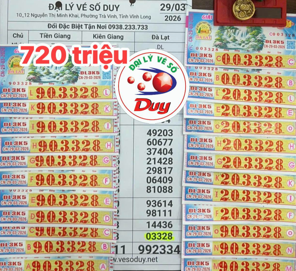 Nhiều người trúng thưởng Xổ số miền Nam Ngày 30 - 3 tại Vĩnh Long và Cà Mau - Ảnh 1.