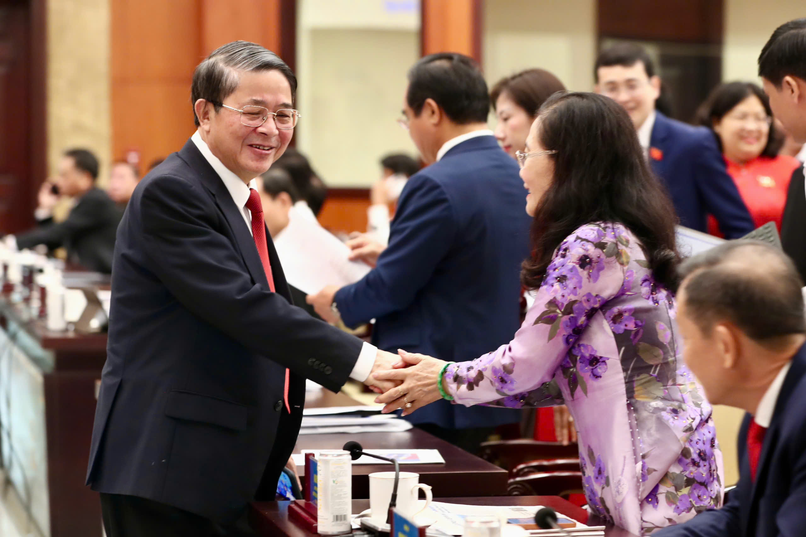 To&agrave;n cảnh kỳ họp thứ nhất HĐND TPHCM nhiệm kỳ 2026-2031 - Ảnh 1.