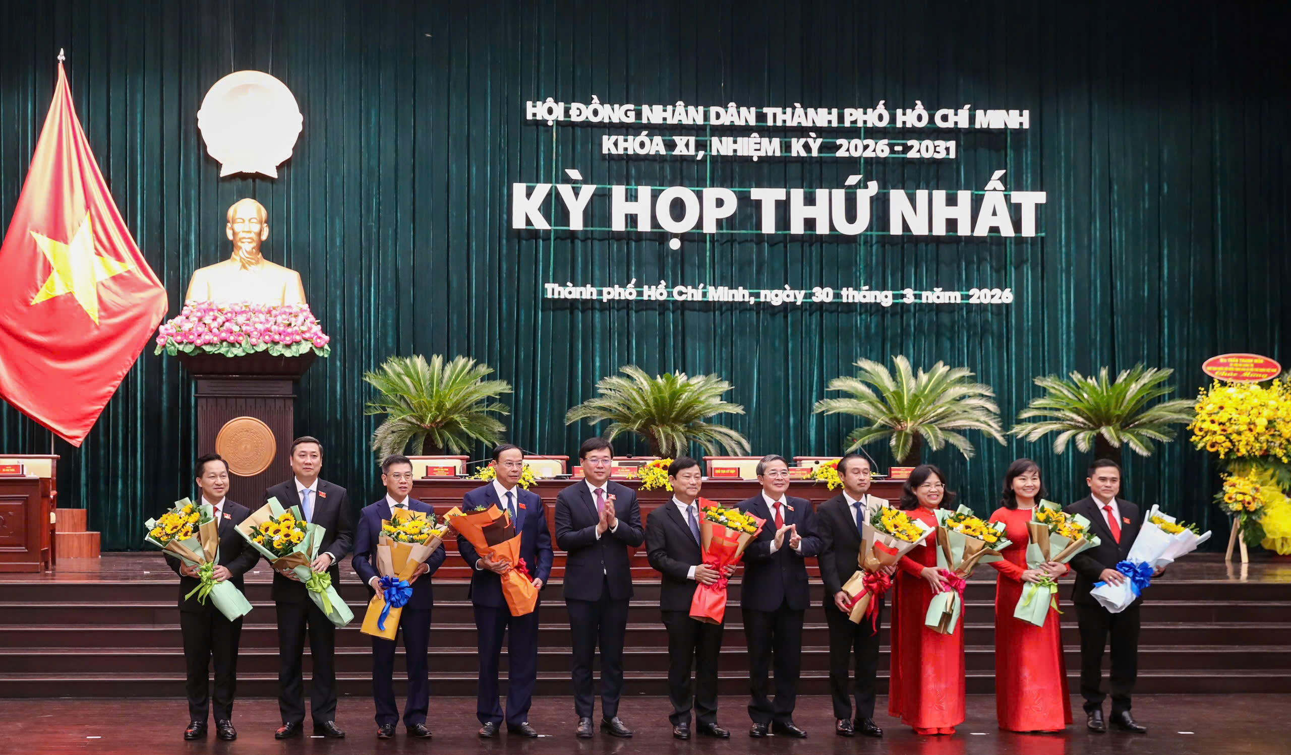 To&agrave;n cảnh kỳ họp thứ nhất HĐND TPHCM nhiệm kỳ 2026-2031 - Ảnh 6.