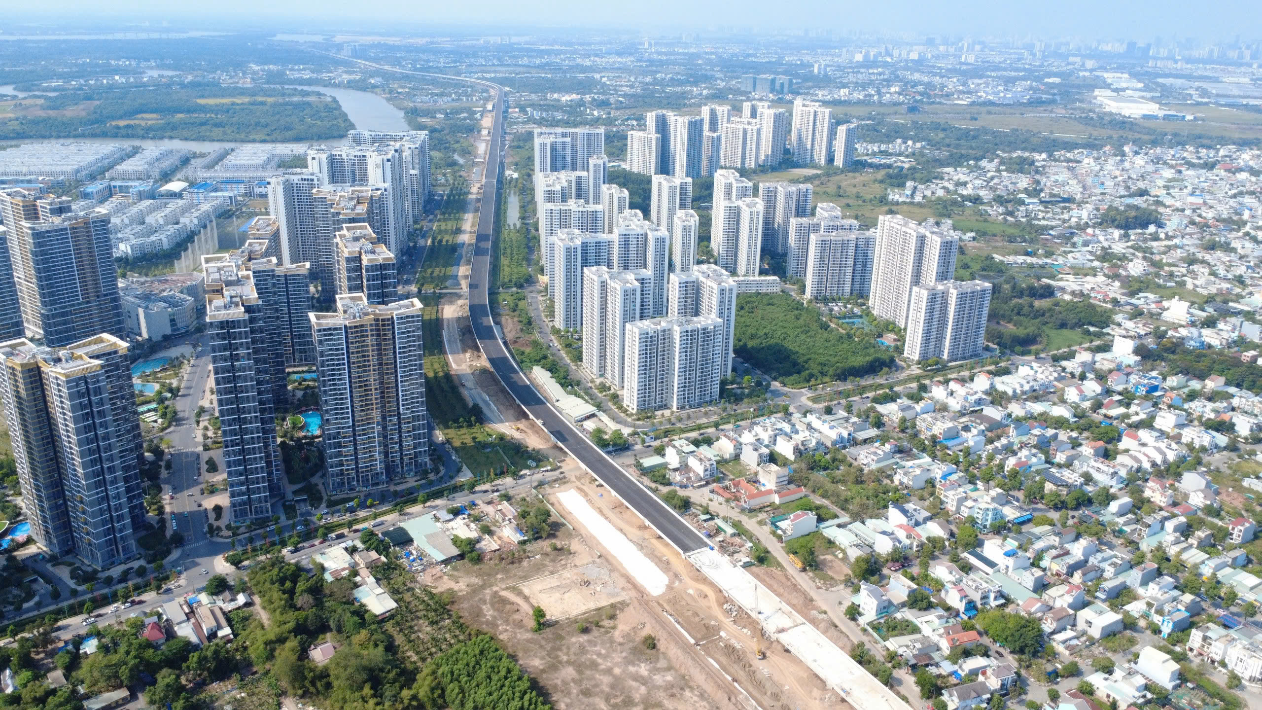 To&agrave;n cảnh c&ocirc;ng trường V&agrave;nh đai 3 TPHCM qua B&igrave;nh Dương năm 2026 - Ảnh 15.