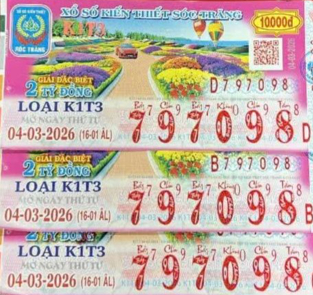 Xổ số miền Nam 2026: 2 Giải độc đắc gây bất ngờ tại TPHCM - Ảnh 2. Xổ số miền Nam 2026: 2 Giải độc đắc gây bất ngờ tại TPHCM - Ảnh 2.