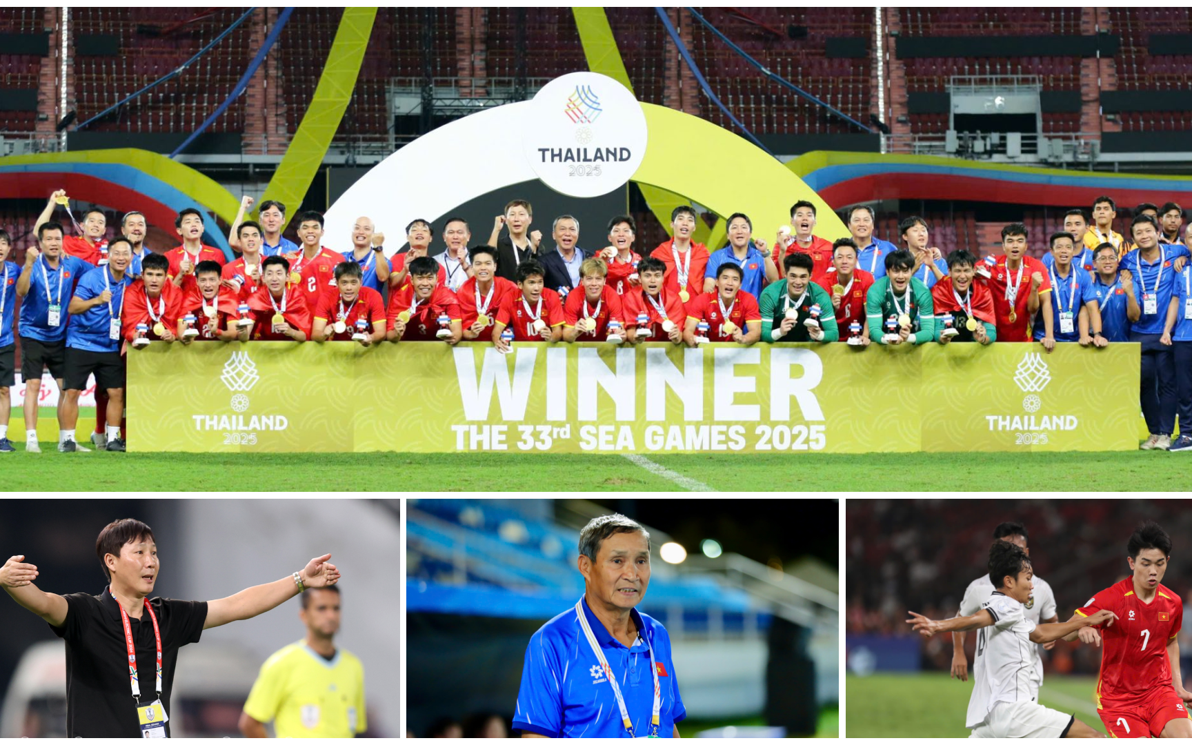 HLV Kim Sang-sik giao lưu, r&egrave;n luyện cho h&agrave;ng trăm cầu thủ nh&iacute; TP HCM - Ảnh 5.