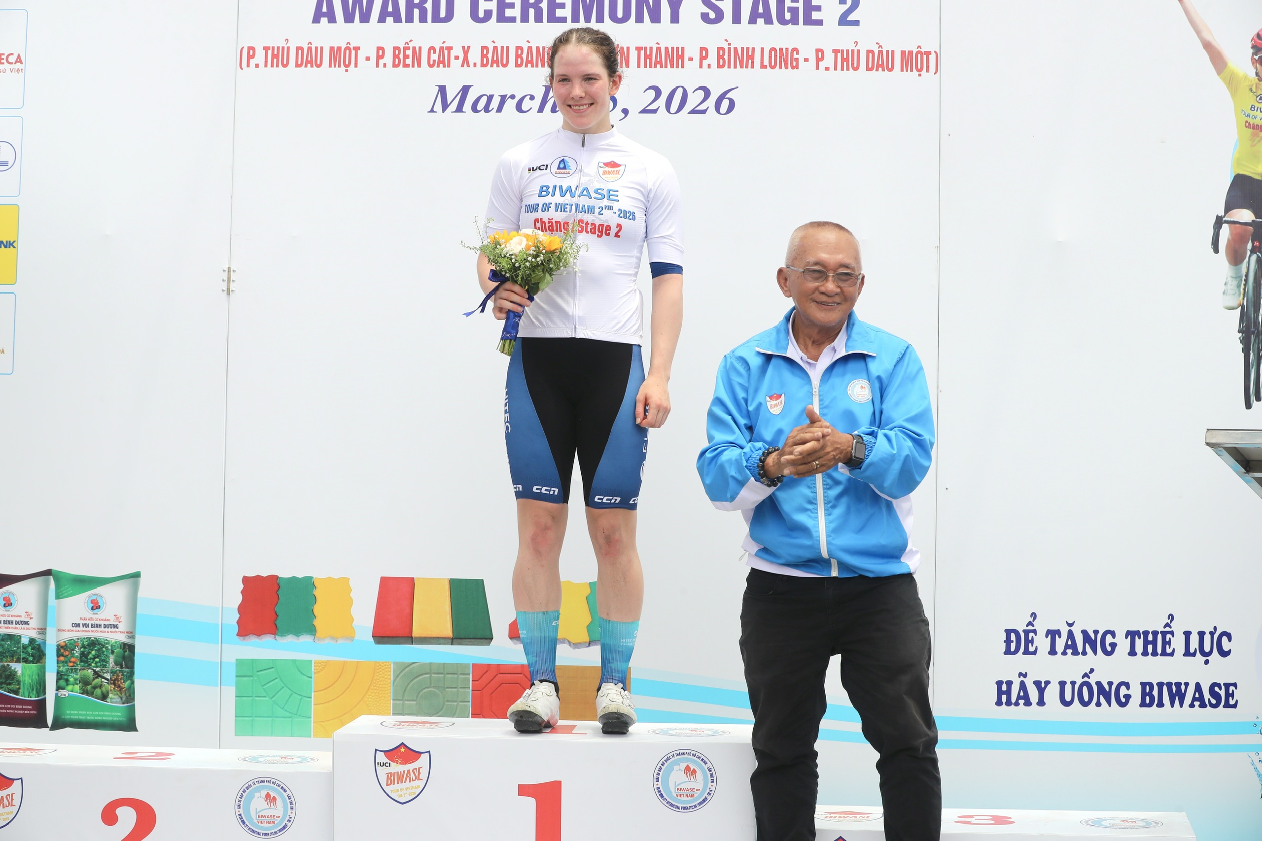 Nguyễn Thị Thật thắng chặng 2 Biwase Tour of Vietnam 2026   - Ảnh 8.