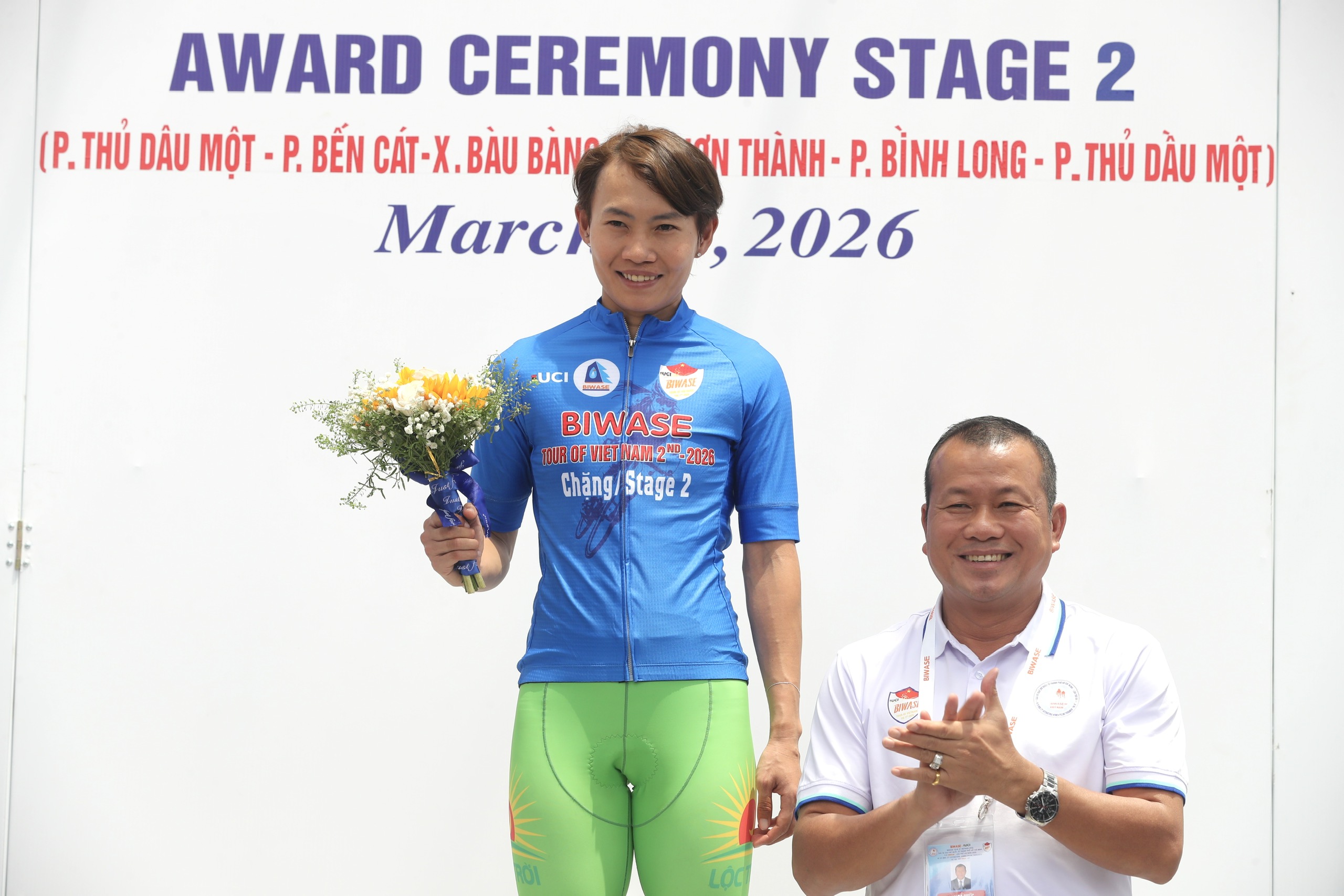 Nguyễn Thị Thật thắng chặng 2 Biwase Tour of Vietnam 2026   - Ảnh 9.