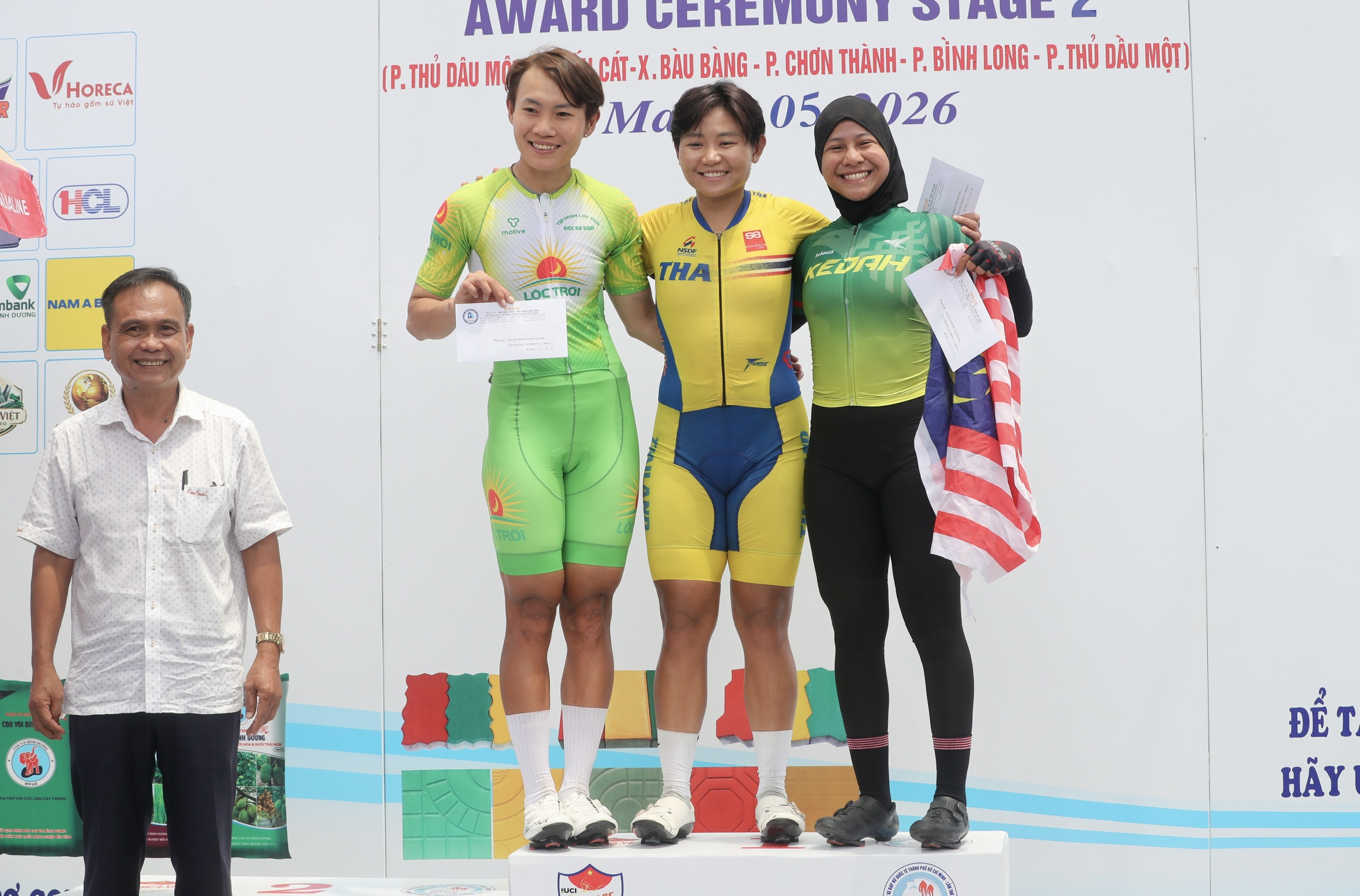 Nguyễn Thị Thật thắng chặng 2 Biwase Tour of Vietnam 2026   - Ảnh 7.