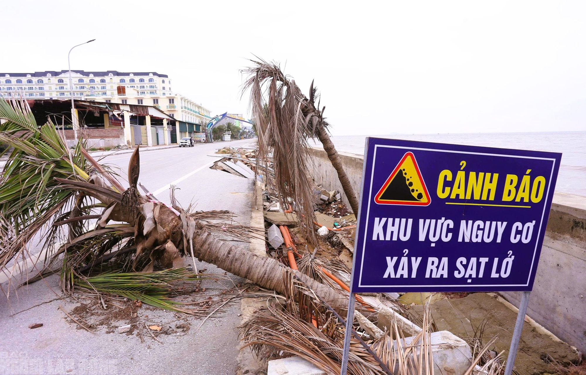Sắp v&agrave;o h&egrave;, b&atilde;i biển nổi tiếng ở Thanh H&oacute;a vẫn tang hoang - Ảnh 4.