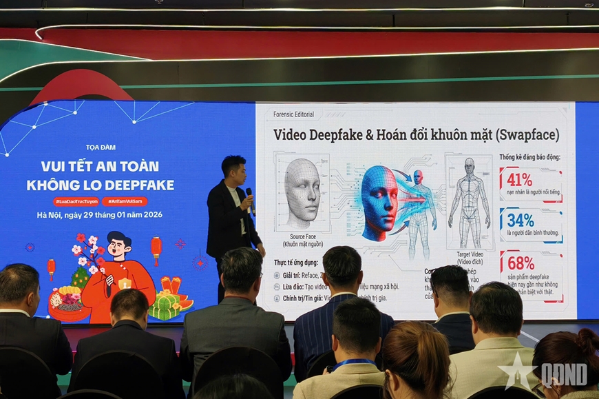 Cảnh giác trước thông tin giả mạo do AI tạo lập - Ảnh 1. Cảnh giác trước thông tin giả mạo do AI tạo lập - Ảnh 1.