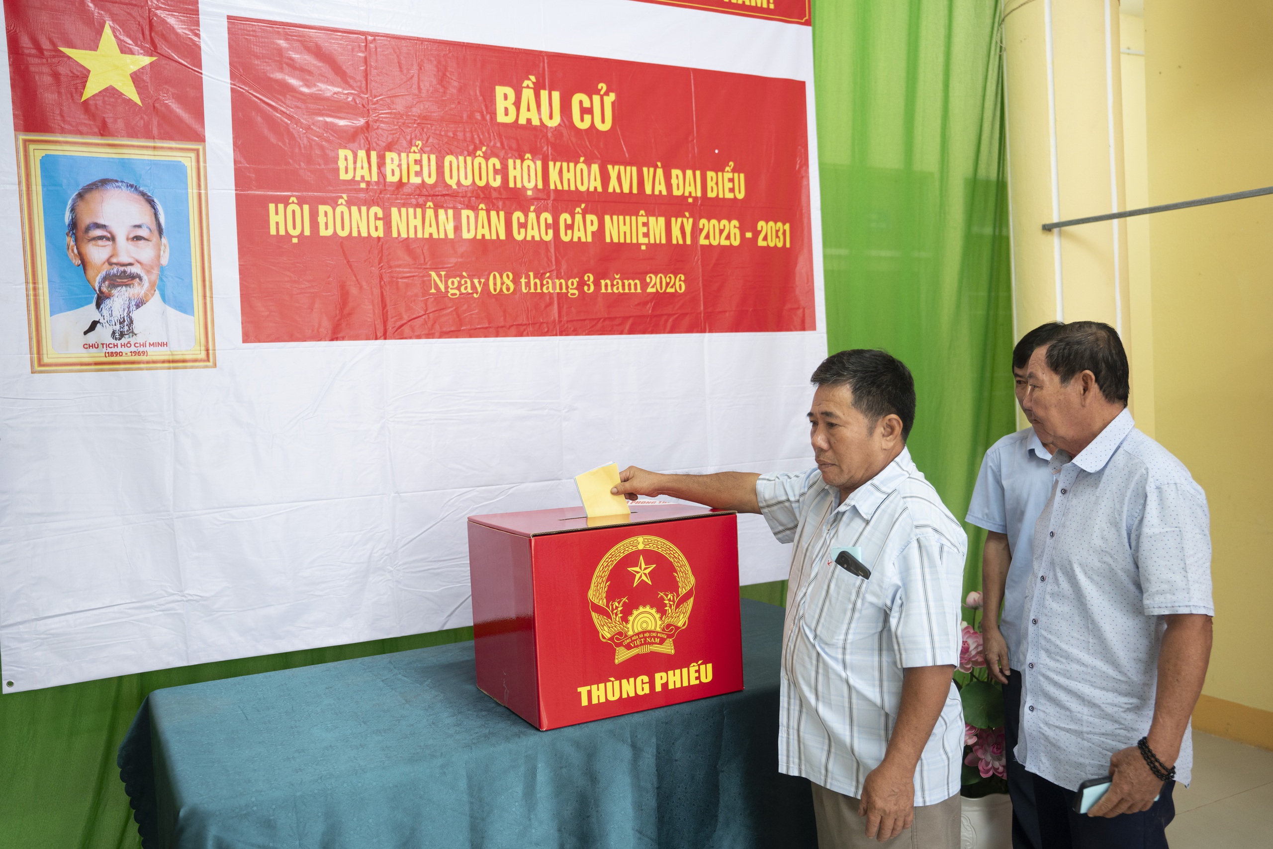 Cử tri Thổ Ch&acirc;u n&ocirc; nức bầu cử sớm đại biểu Quốc hội năm 2026 - Ảnh 9.