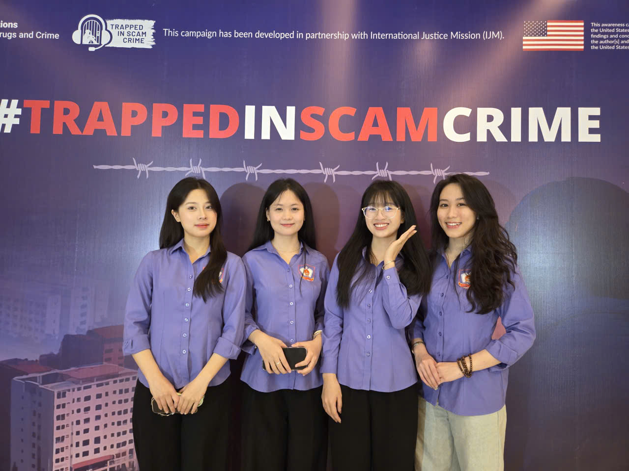 Ra mắt chiến dịch chống mua b&aacute;n người v&agrave;o c&aacute;c trung t&acirc;m lừa đảo - Ảnh 2.