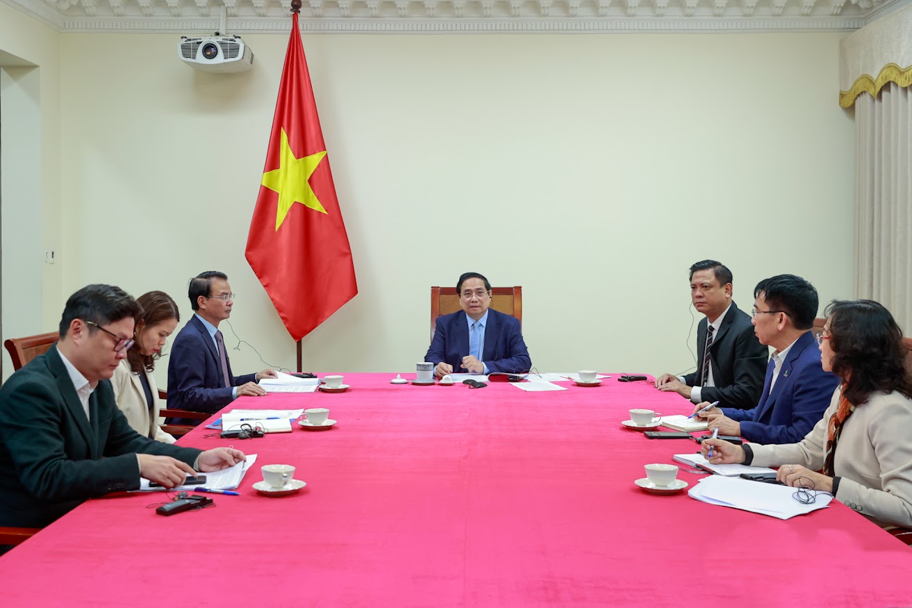Thủ tướng Phạm Minh Chính điện đàm với Thủ tướng Kuwait: Nhất trí xem xét tiếp tục cung ứng dầu thô - Ảnh 2.