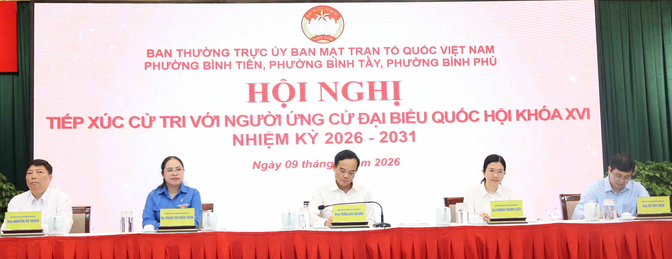 Bí thư Thành ủy TPHCM tiếp xúc cử tri 3 phường: Bình Tiên, Bình Tây, Bình Phú - Ảnh 2.